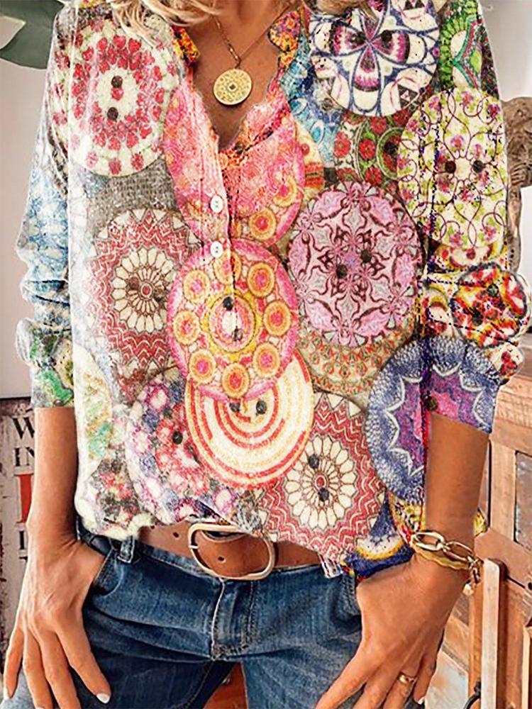 Just After Sunrise Printed Shirt