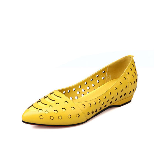 Cut Out Flat Shoes