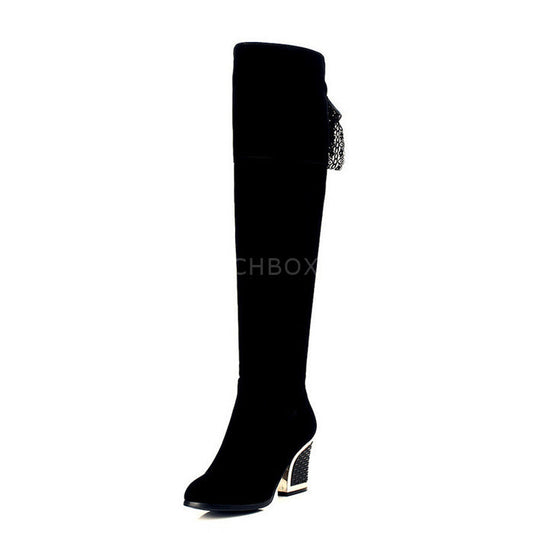 Sexy boots with thick