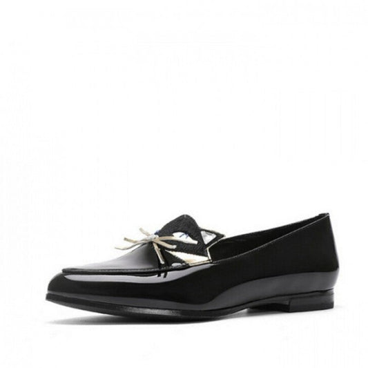 Tie Detail Pointed Toe Block Heels