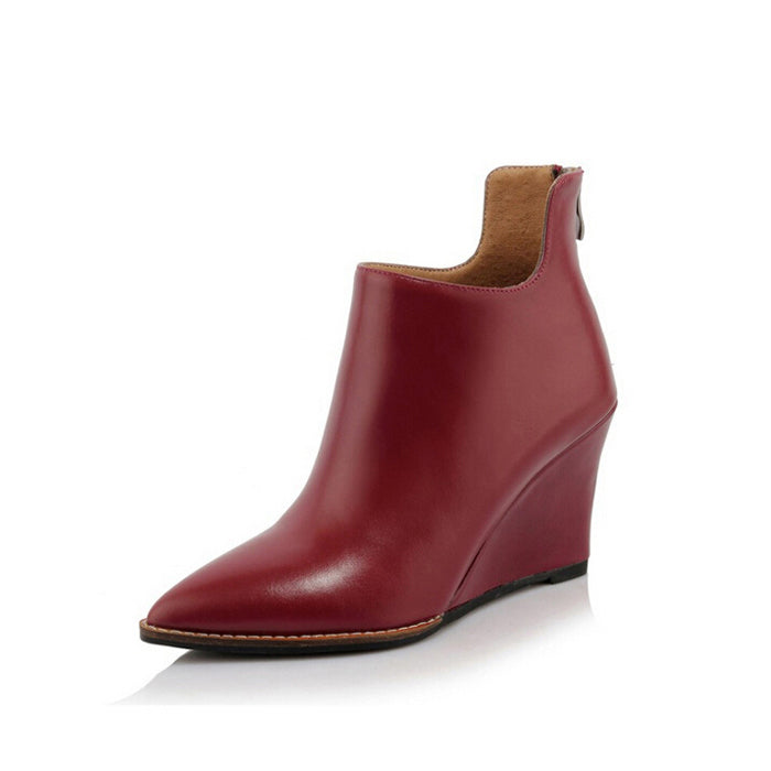 Bare wedge shoe comfortable Martin boots