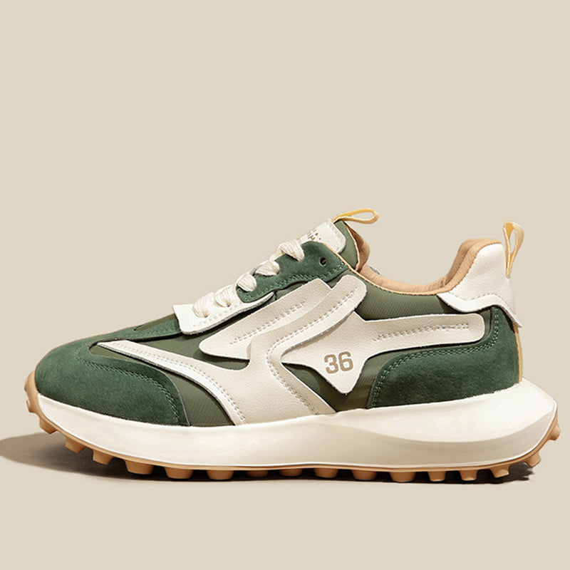 Women's Contrast Platform Sneakers