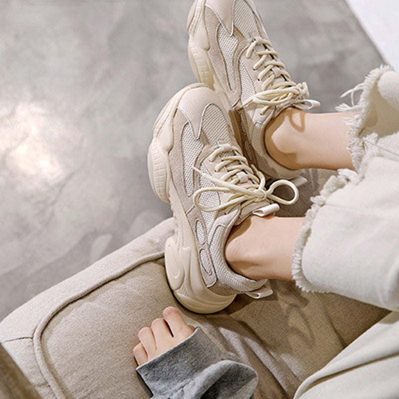 Women's Lightweight Thick Sole Platform Sneakers