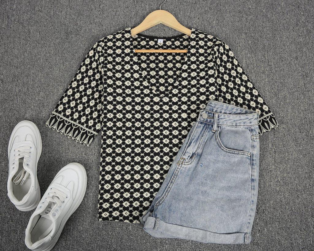 As Pretty As You Are Embroidered Blouse