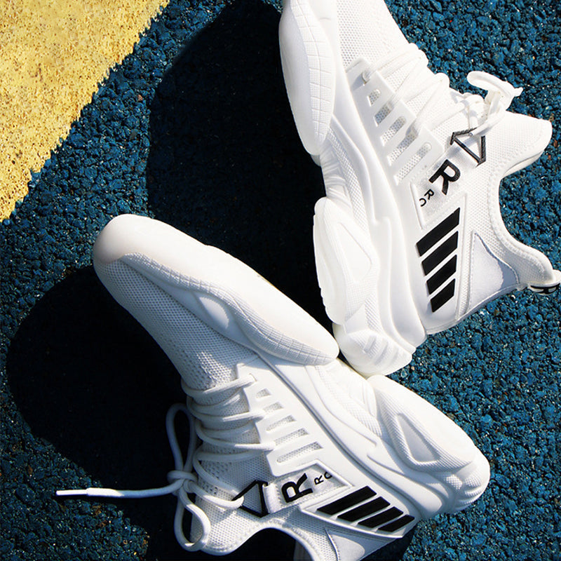 Men's Color Block Mesh Sports Shoes