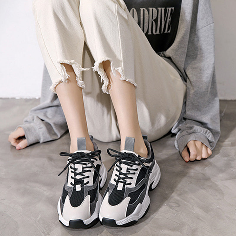 Women's Lightweight Thick Sole Platform Sneakers