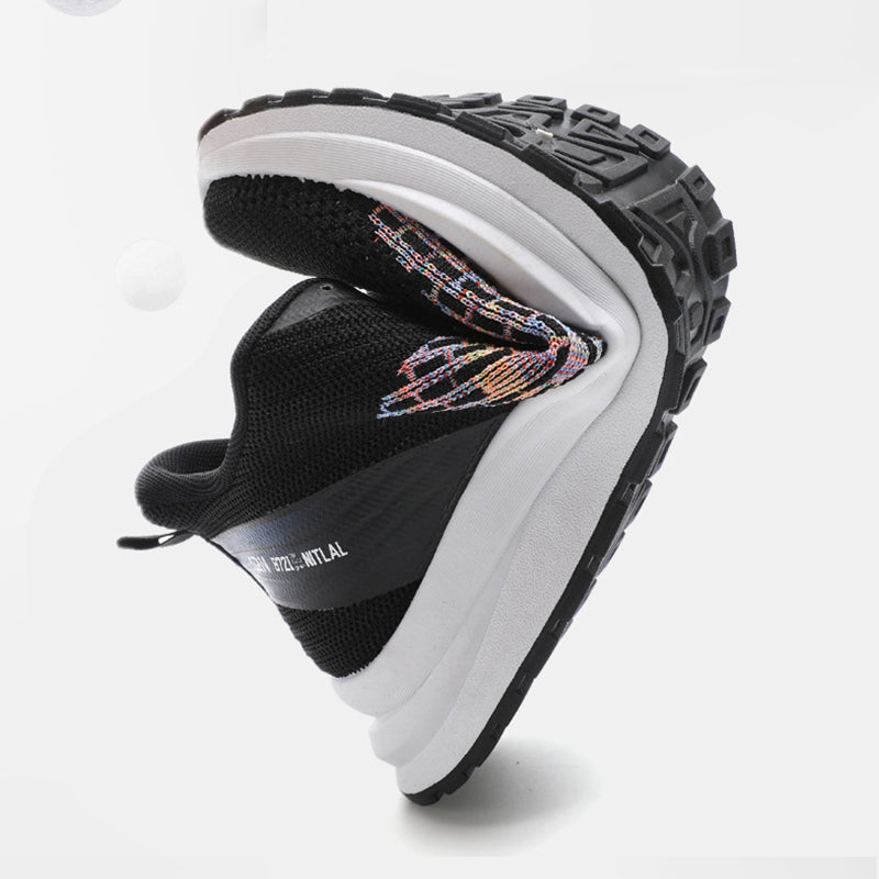 Men's Breathable Mesh Lace-up Sneakers