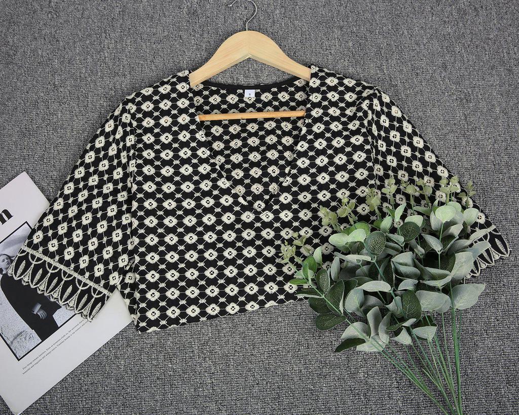 As Pretty As You Are Embroidered Blouse