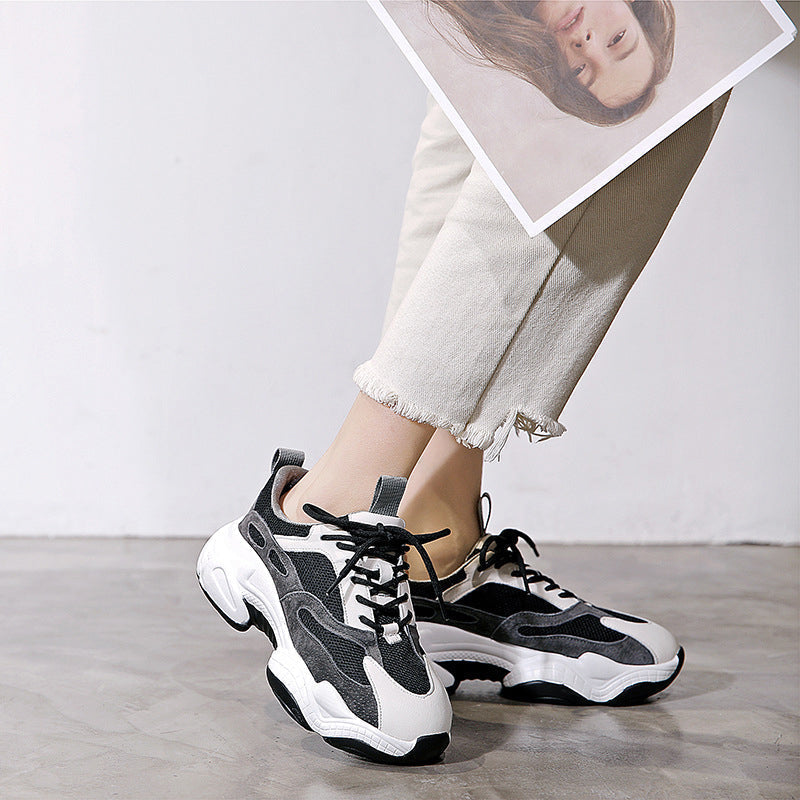 Women's Lightweight Thick Sole Platform Sneakers