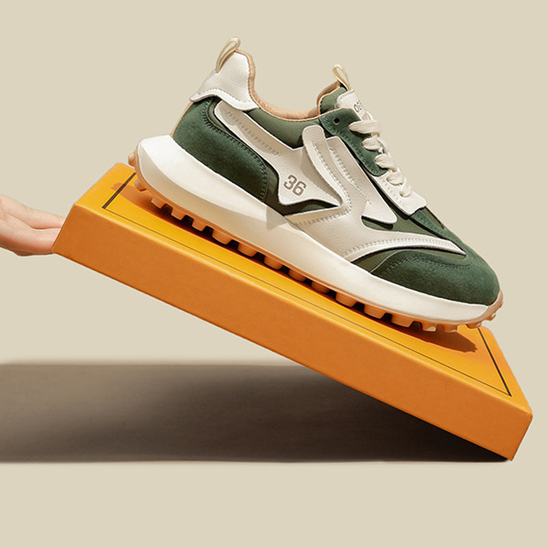 Women's Contrast Platform Sneakers