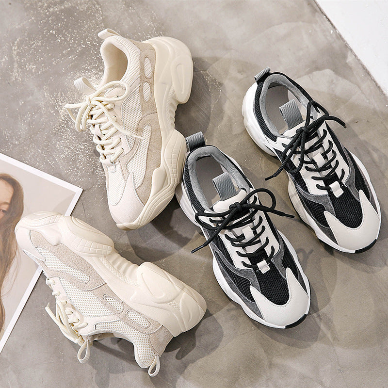 Women's Lightweight Thick Sole Platform Sneakers