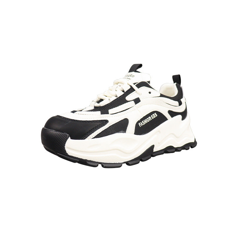 Women's Color Block Platform Casual Sneakers