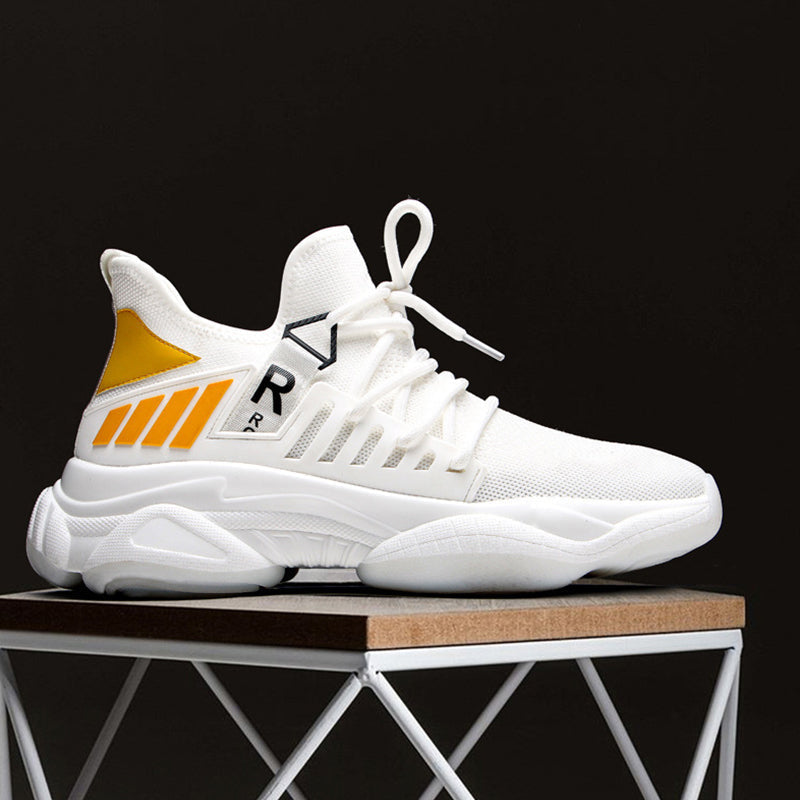 Men's Color Block Mesh Sports Shoes