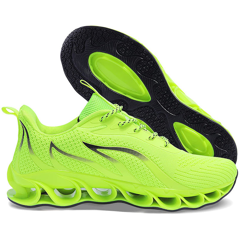 Absorb Sweat Breathable Lightweight Casual Bright Running Sneakers