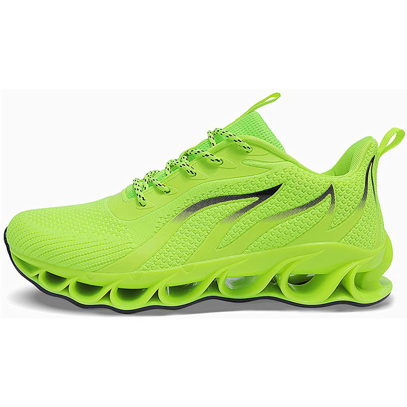 Absorb Sweat Breathable Lightweight Casual Bright Running Sneakers
