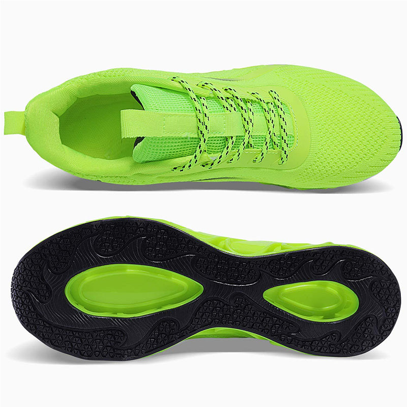 Absorb Sweat Breathable Lightweight Casual Bright Running Sneakers