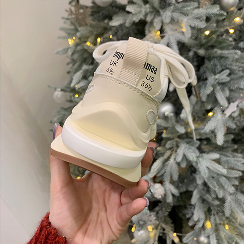 Women's Color Block Platform Sneakers