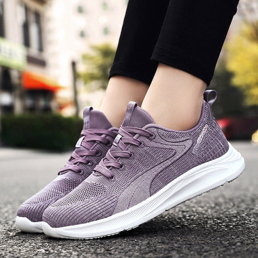 Women's Flyknit Soft Sole Non-Slip Sneakers
