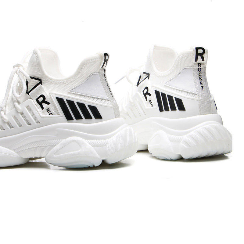 Men's Color Block Mesh Sports Shoes