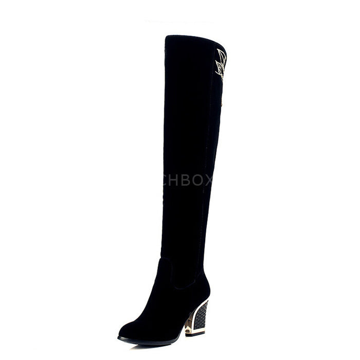 Embroidered boots