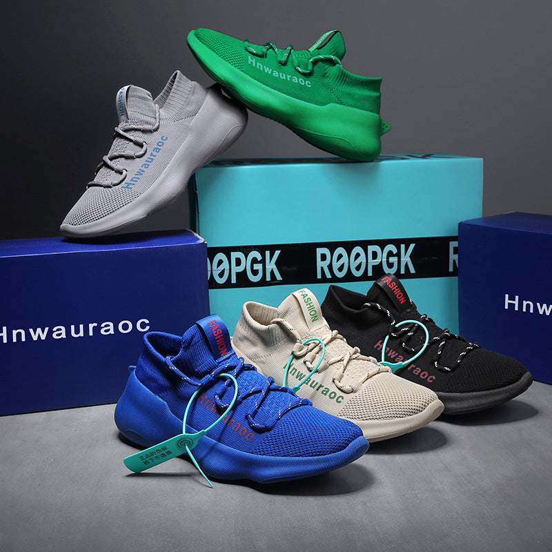 Men's Breathable Soft Sole Sock Style Sneakers