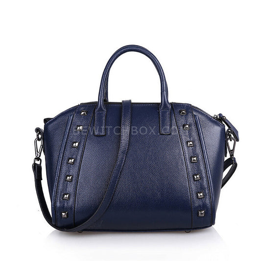 Rivet Detail Handbag With Strap