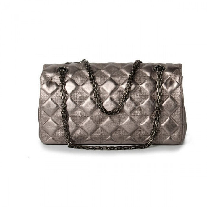 Checked Shoulder Bag