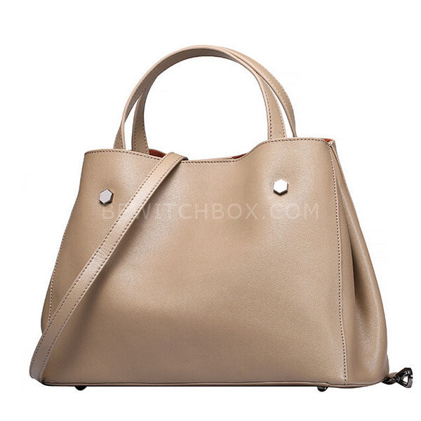 Magnet Buckle Satchel