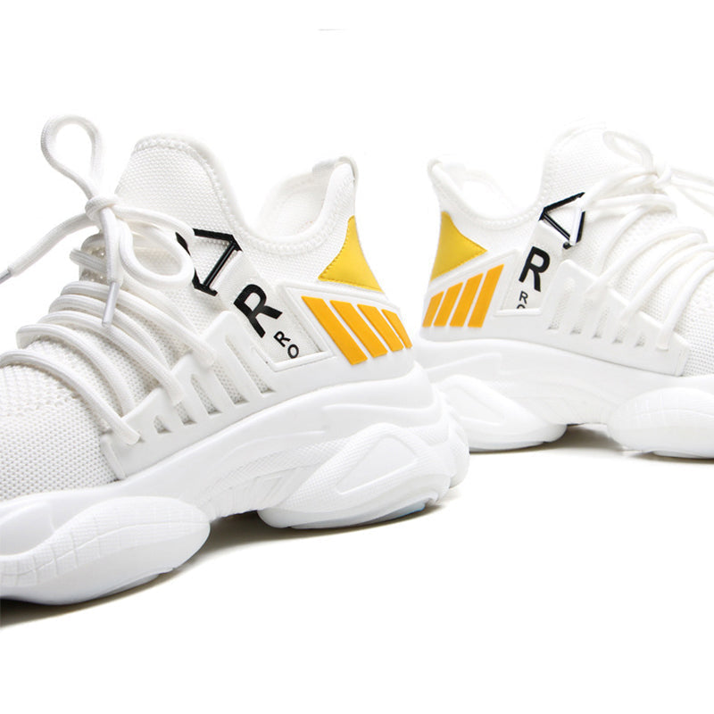 Men's Color Block Mesh Sports Shoes