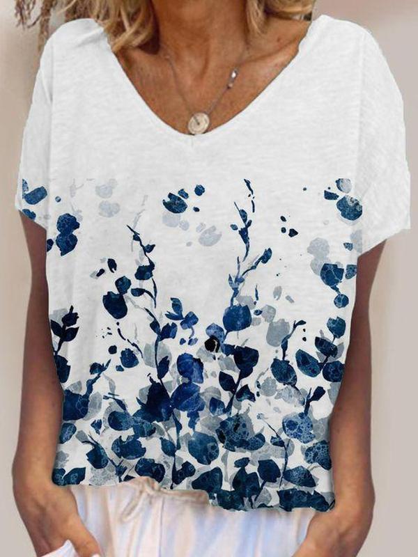 Baggy Short Sleeve White Top