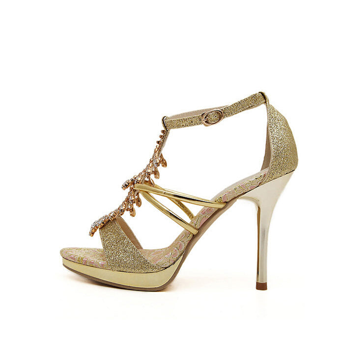Luxury sexy high-heeled sandals