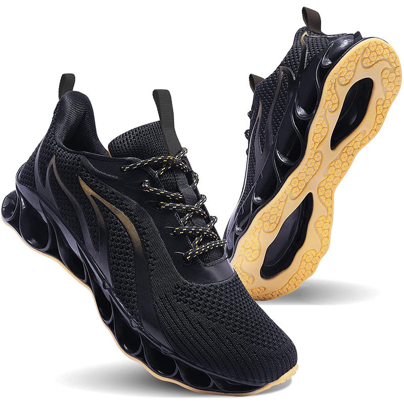 Absorb Sweat Breathable Lightweight Casual Bright Running Sneakers