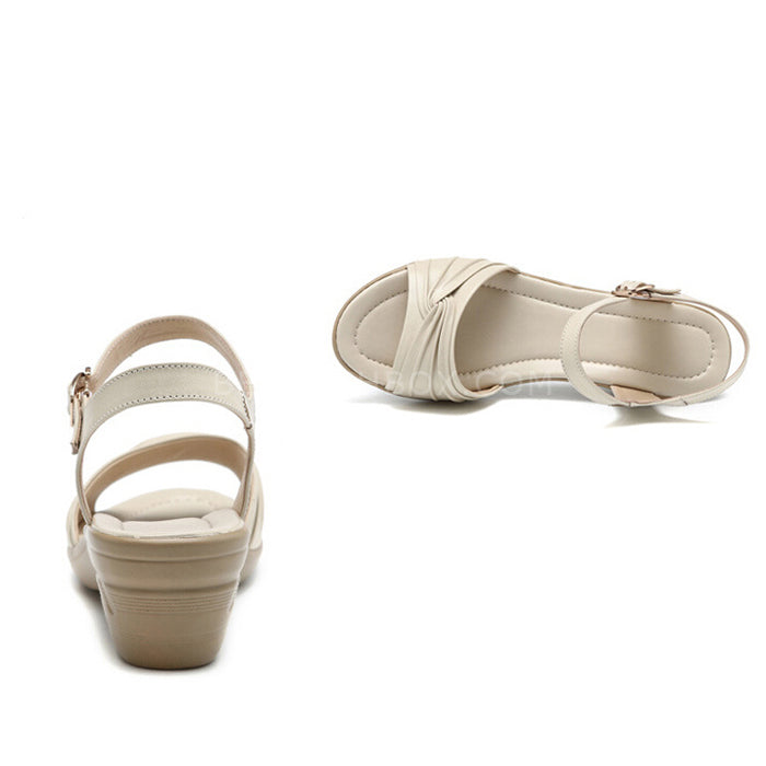 Fish mouth antiskid sandals