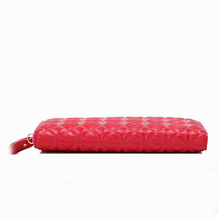 Zip Around Embossing Wallet