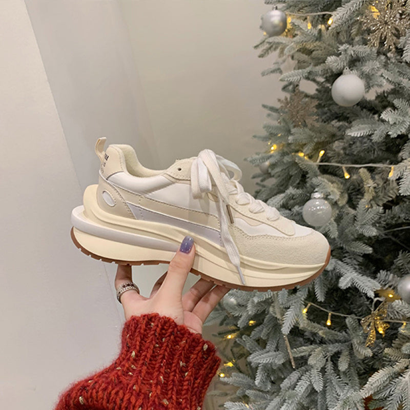 Women's Color Block Platform Sneakers