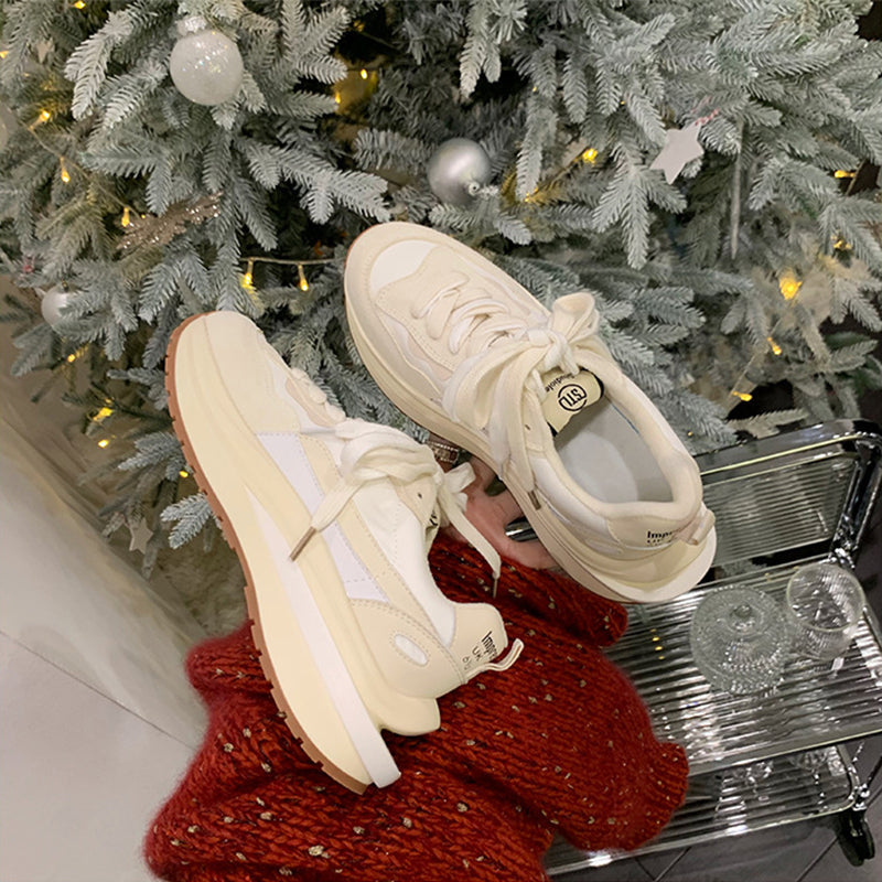 Women's Color Block Platform Sneakers