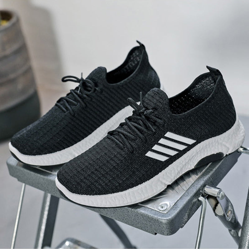 Men's Non-slip Fly Woven Walking Shoes