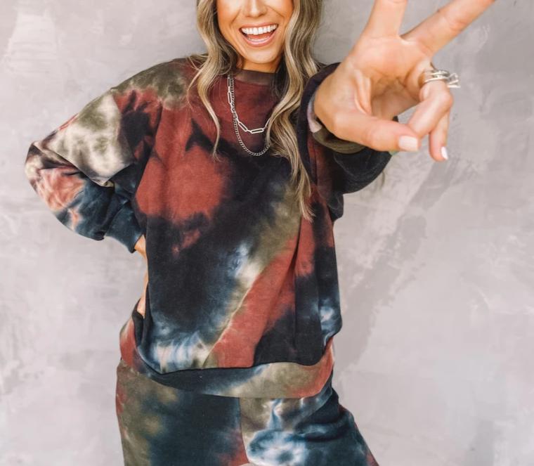 Total Obsession Tie Dye Jogger Set