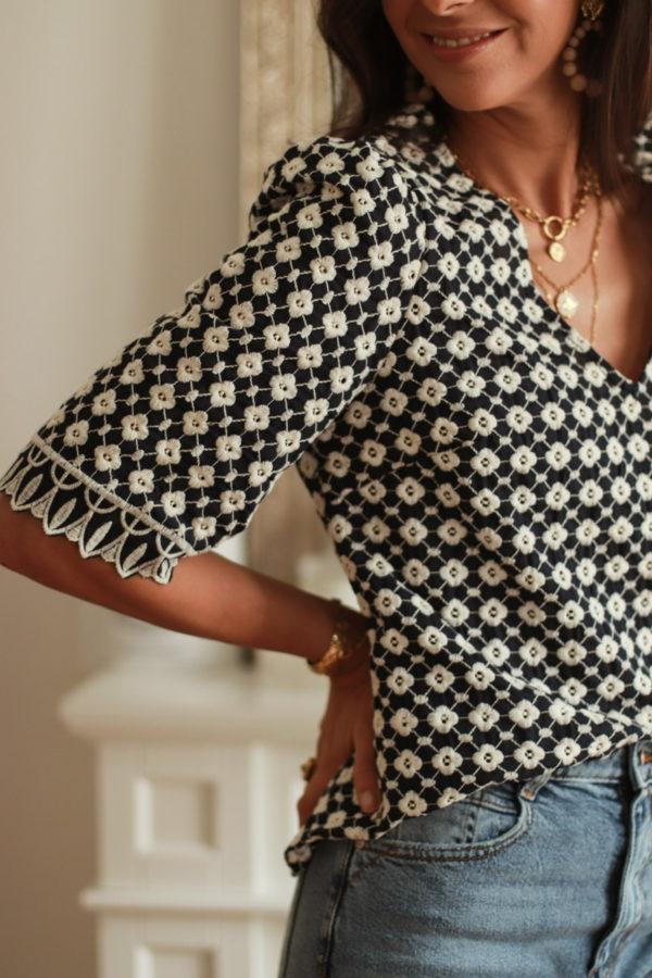As Pretty As You Are Embroidered Blouse
