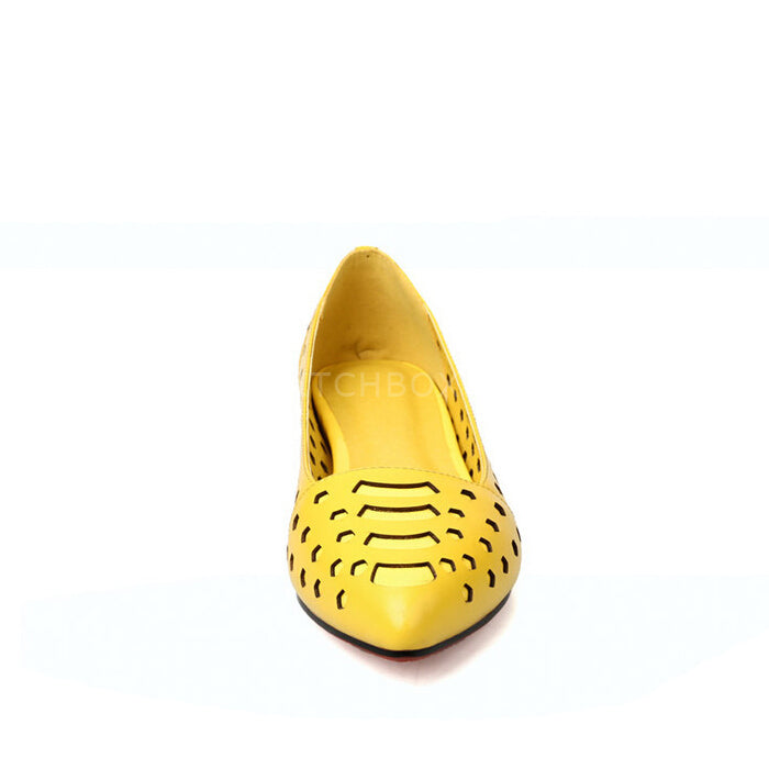 Cut Out Flat Shoes
