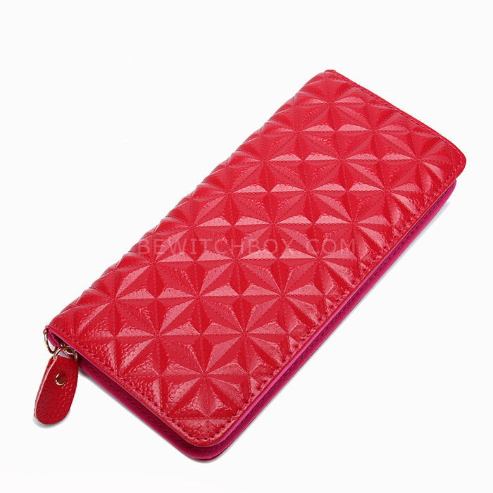 Zip Around Embossing Wallet