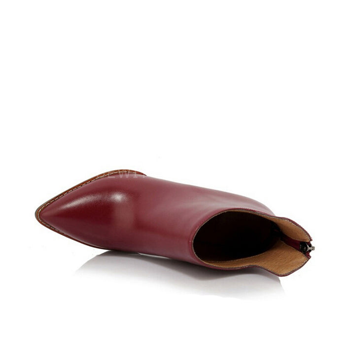Bare wedge shoe comfortable Martin boots