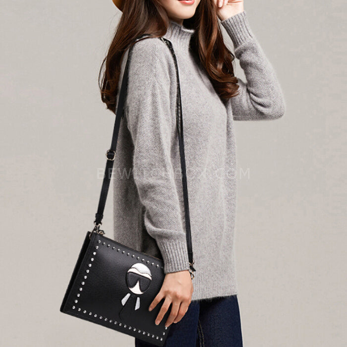 Punk Rivet Crossbody Bag