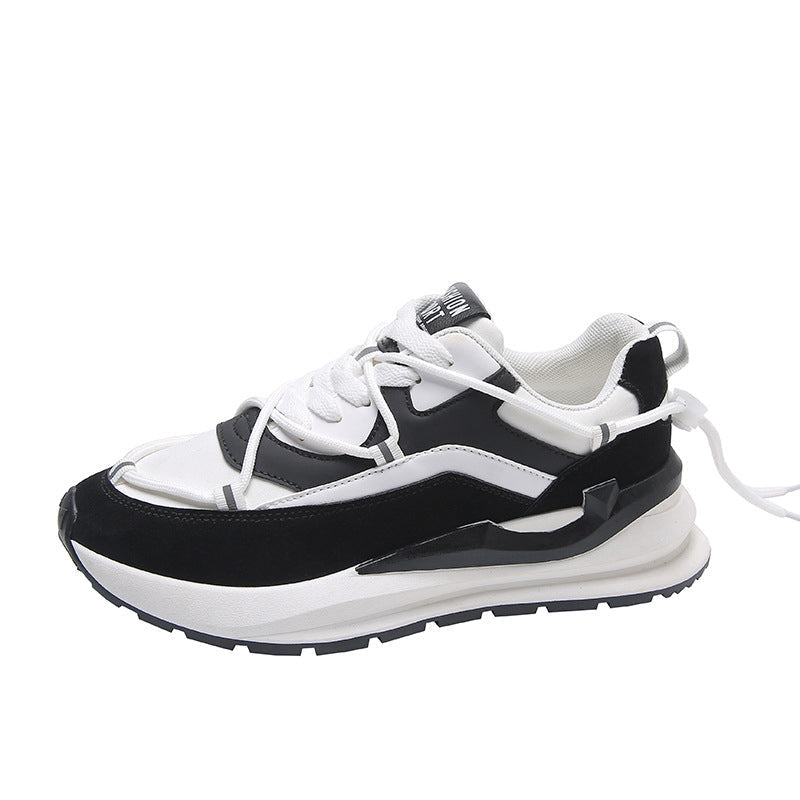 Women's Shallow Mouth Platform Sneakers