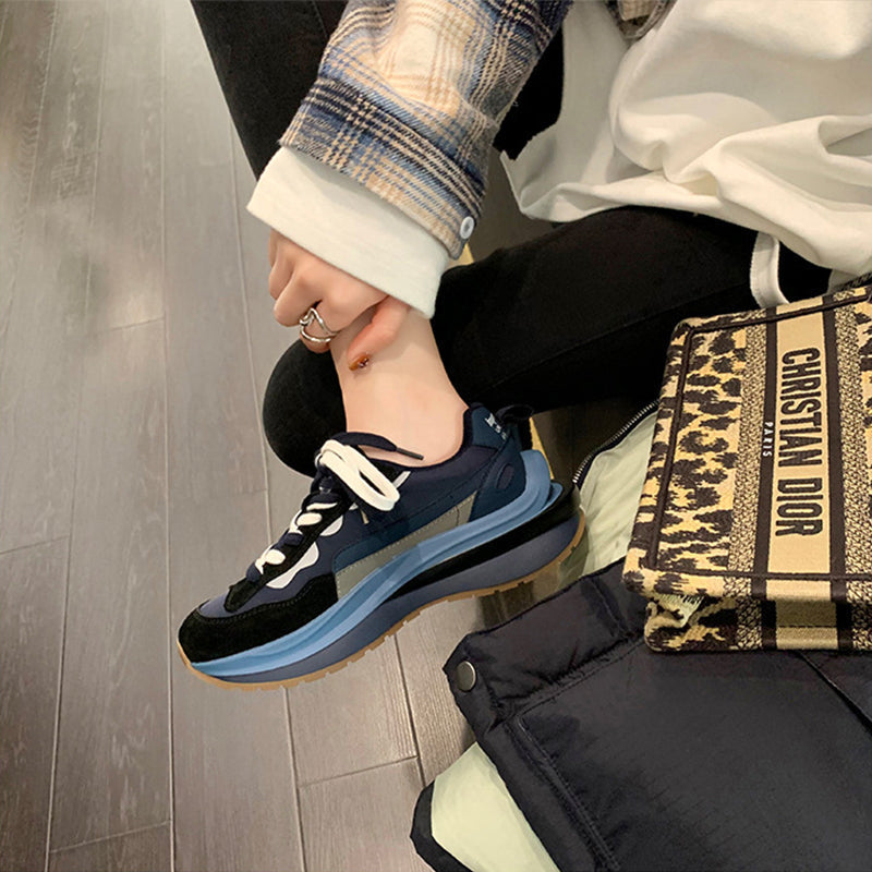 Women's Color Block Platform Sneakers