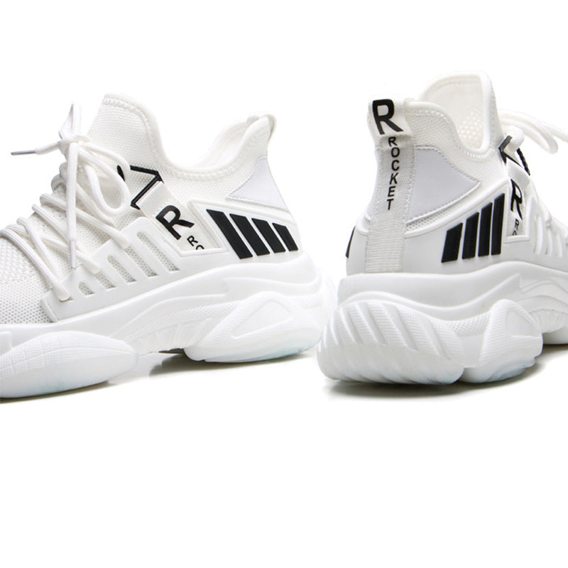 Men's Color Block Mesh Sports Shoes