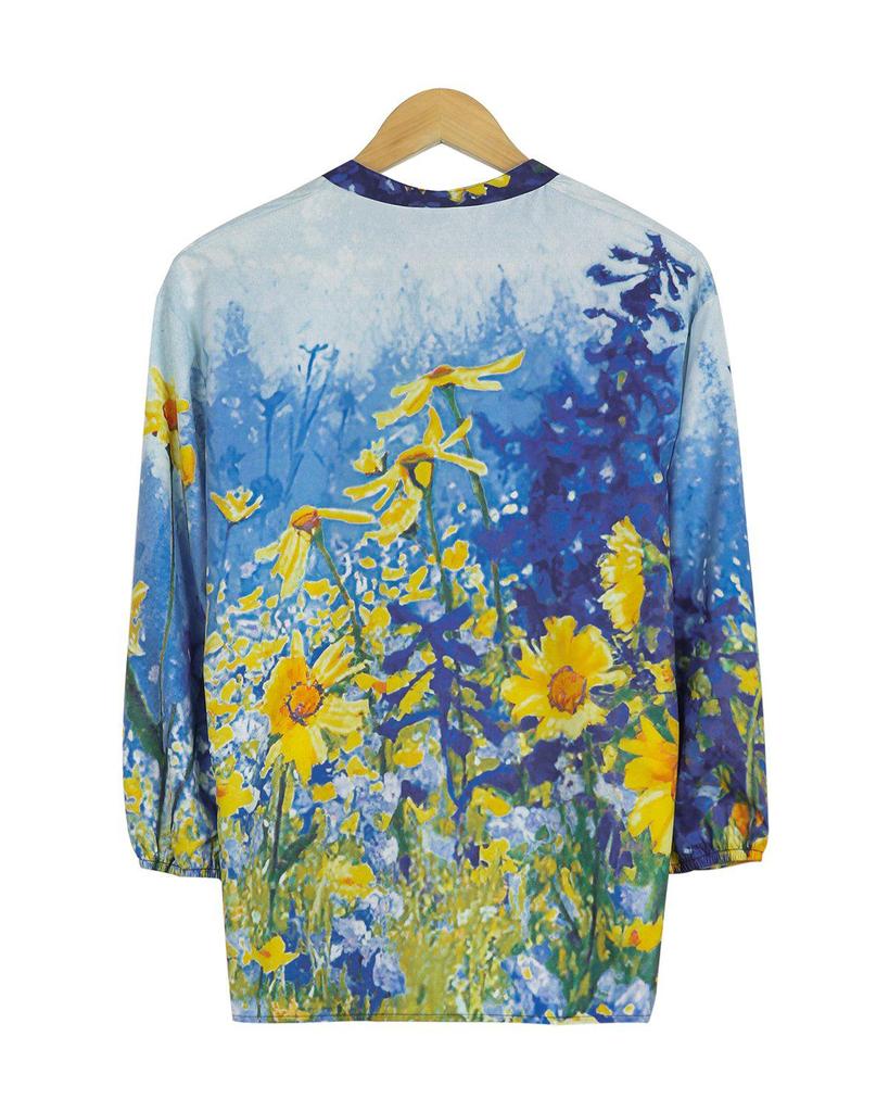 Attractive Print Button Front Closure Shirt