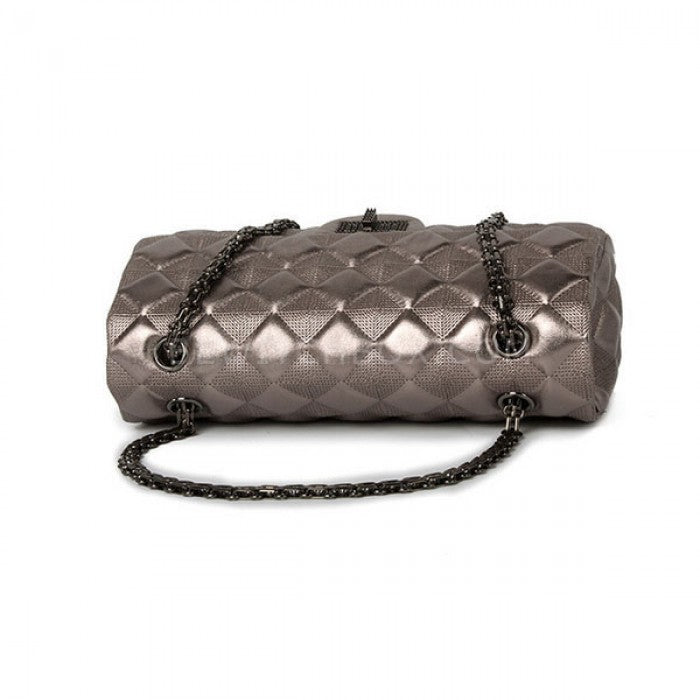 Checked Shoulder Bag