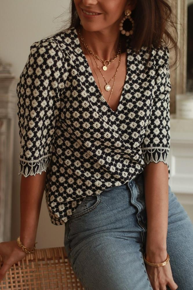 As Pretty As You Are Embroidered Blouse