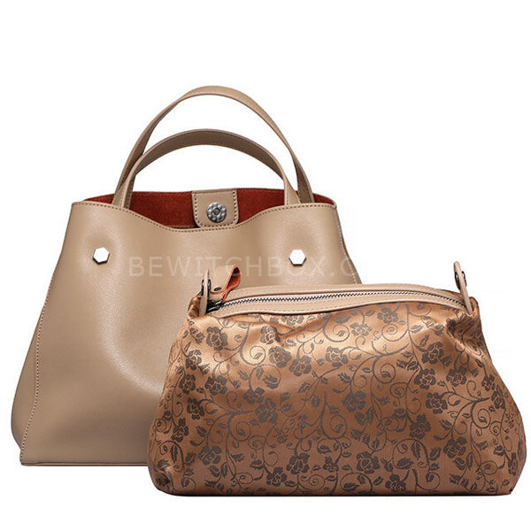 Magnet Buckle Satchel